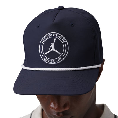 Jordan Pro Structured Dri-FIT Flat-Brim Golf Hat 'Obsidian Kelly Green White'