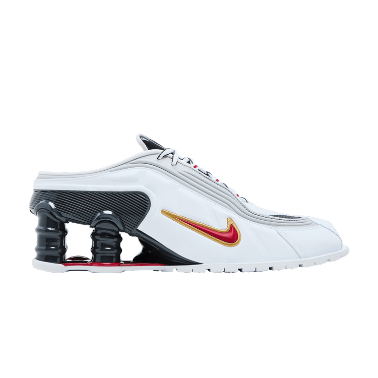 Martine Rose x Nike Wmns Shox Mule MR4 'Metallic Platinum Varsity Red'