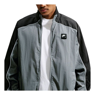 Nike Air Woven Track Jacket 'Smoke Grey Black'
