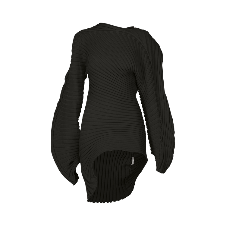 Issey Miyake Knit As It Is Top 'Black'