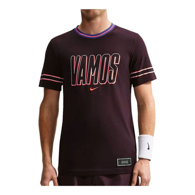 Nike Court Carlos Alcaraz Dri-FIT T-Shirt 'Burgundy Ash'