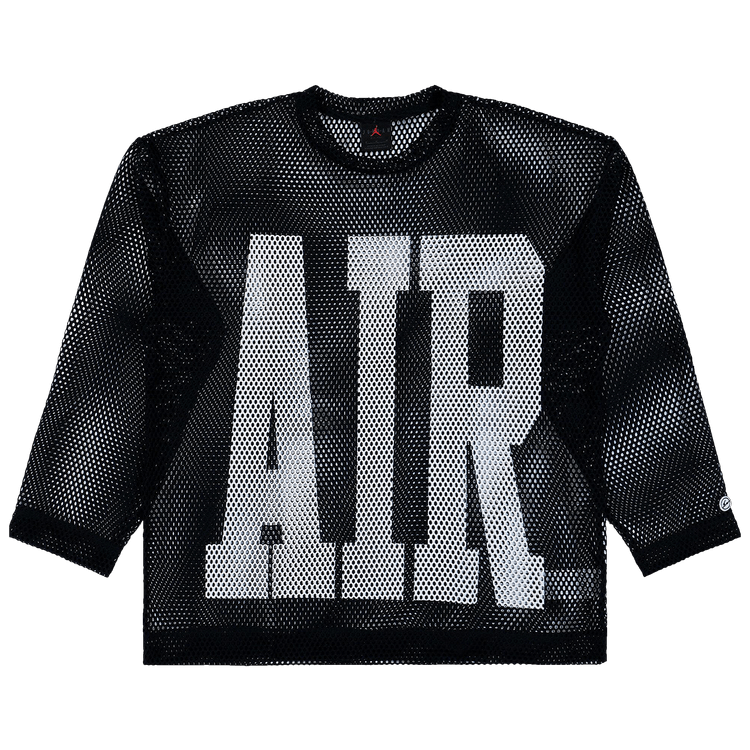Air Jordan x Union x Fragment Long-Sleeve Jersey Top 'Black/Ivory'