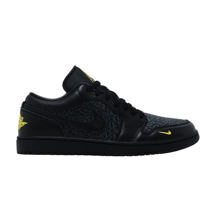 Air Jordan 1 Low SE 'Black Anthracite Tour Yellow'