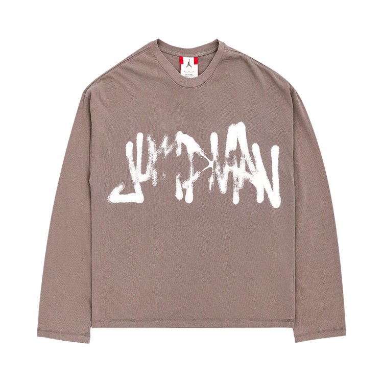 Air Jordan M J IH Jumpman Long-Sleeve Tee 'Cave Stone'