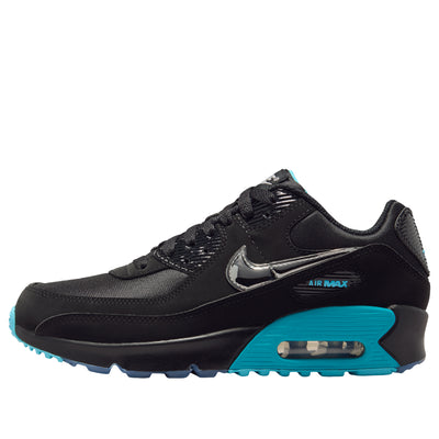 (GS) Nike Air Max 90 SE 'Black Gamma Blue'
