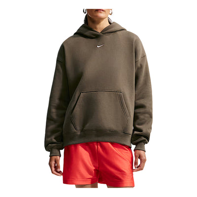 (WMNS) Nike Studio Fleece Medium Weight Hoodie 'Dark Hazel Sail'