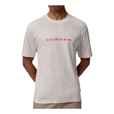Jordan Brooklyn T-Shirt 'Phantom University Red'