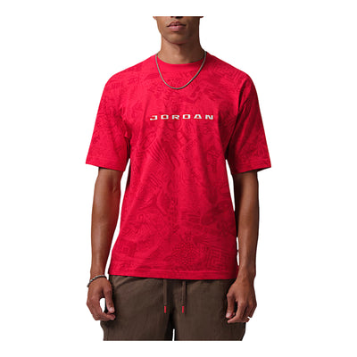 Jordan Brooklyn T-Shirt 'University Red Phantom'