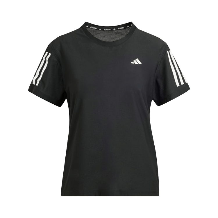 Adidas Own The Run Tee 'Black'