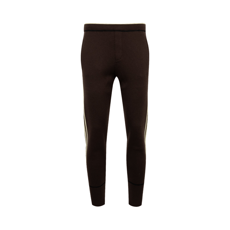 adidas x Wales Bonner Statement Knit Pants 'Dark Brown'
