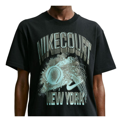 (WMNS) Nike Court Slam T-Shirt 'Black'