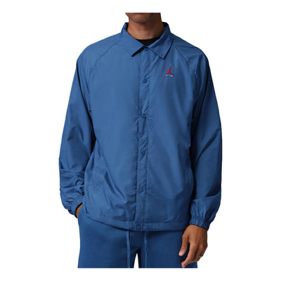 Jordan Brooklyn Coaches Jacket 'True Blue White'