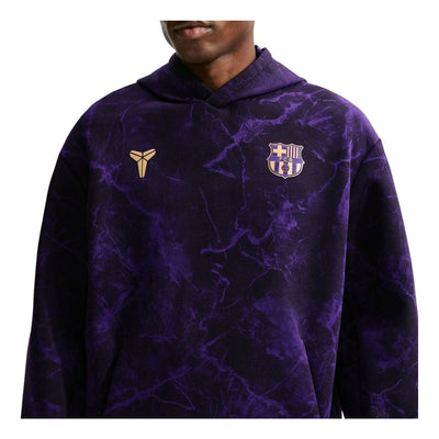 Nike Kobe x FC Barcelona Away Hoodie 'Black Metallic Gold'