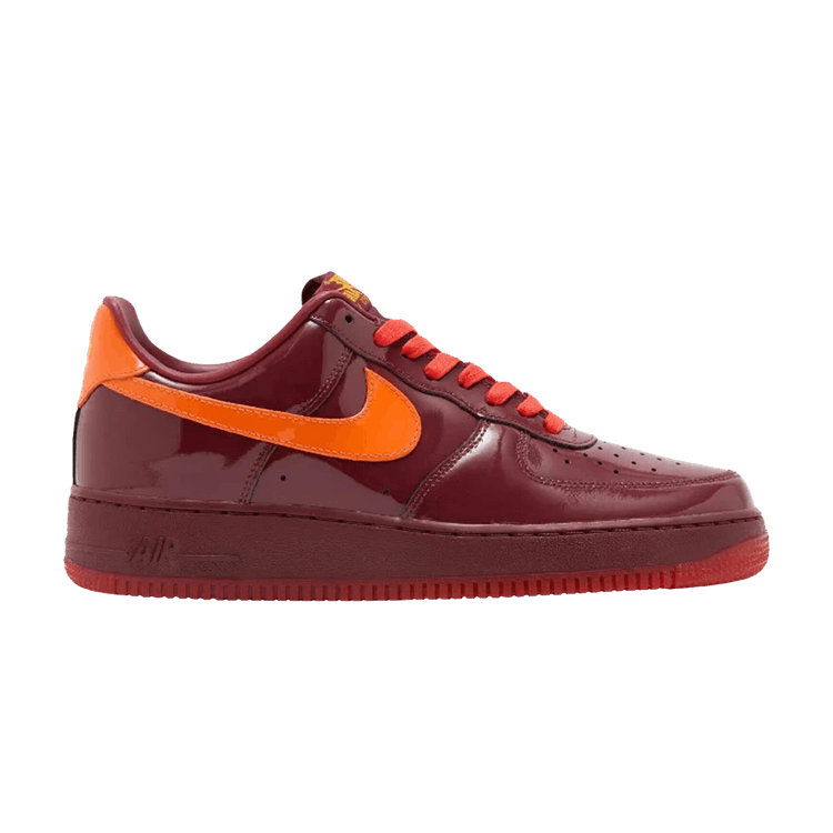 Nike Air Force 1 Low 'Patent Leather Dark Team Red'