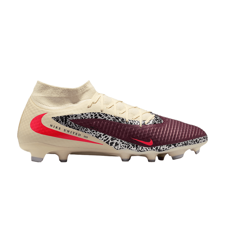 Nike United Phantom 6 High Academy MG 'Burgundy Crush'