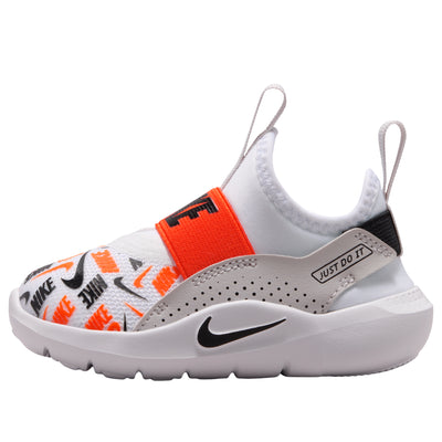 (TD) Nike Flex Runner 4 'White Safety Orange'