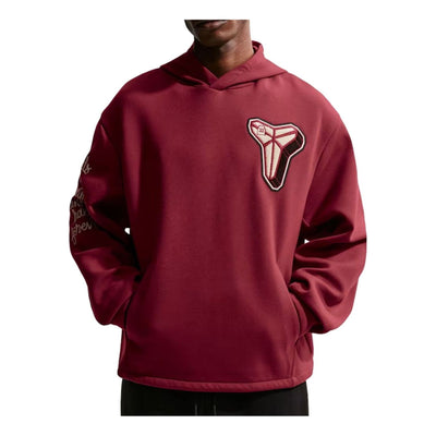 Nike Kobe Dri-FIT Fleece Hoodie 'Team Red Coconut Milk'
