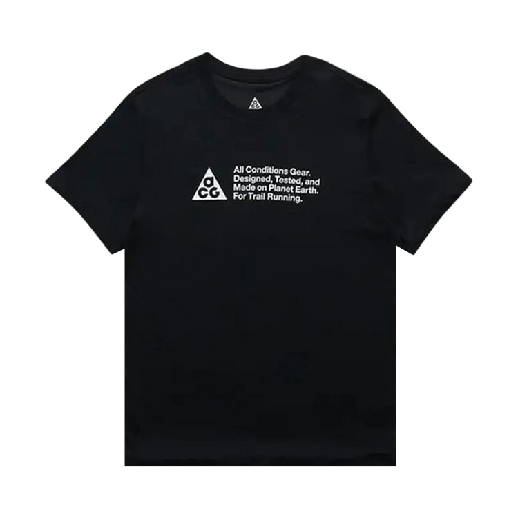 Nike ACG Dri-Fit Trail Tee 'Black'
