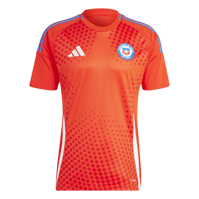 adidas Chile 24 Home Soccer Asia Sizing 'Active Red'