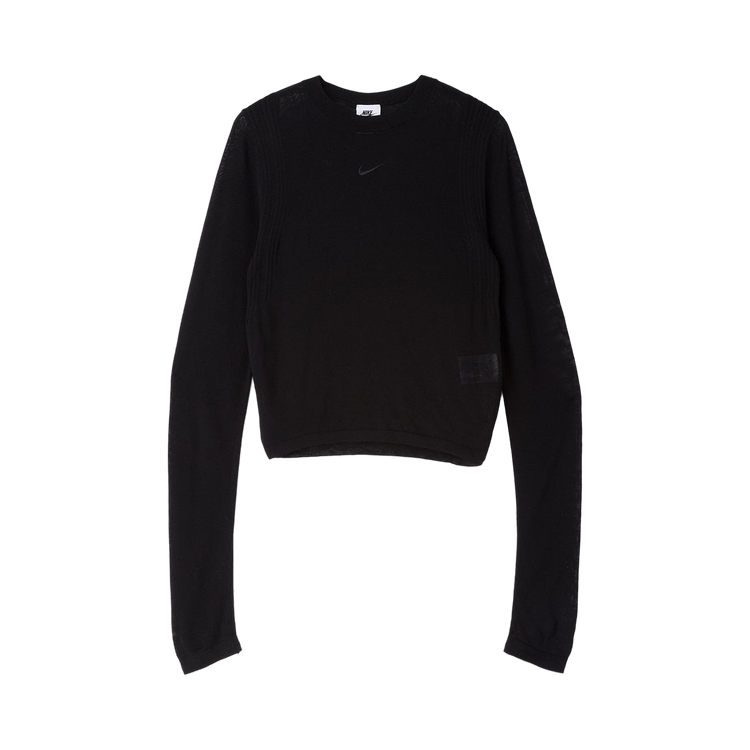 Nike NSW Long-Sleeve Top Arrvrnt 'Black'