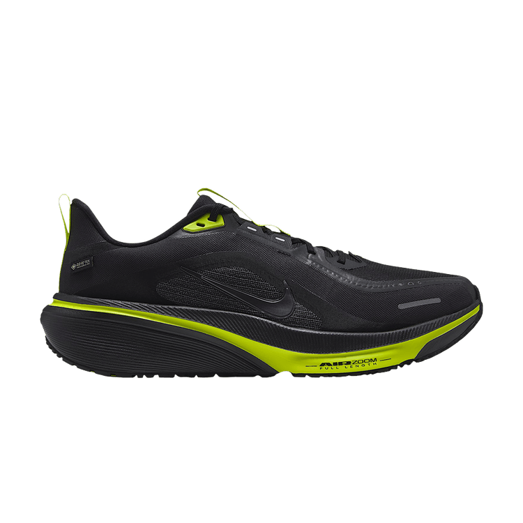 Nike Pegasus 42 GORE-TEX Waterproof Road 'Black Lemon Venom Metallic Dark Grey'