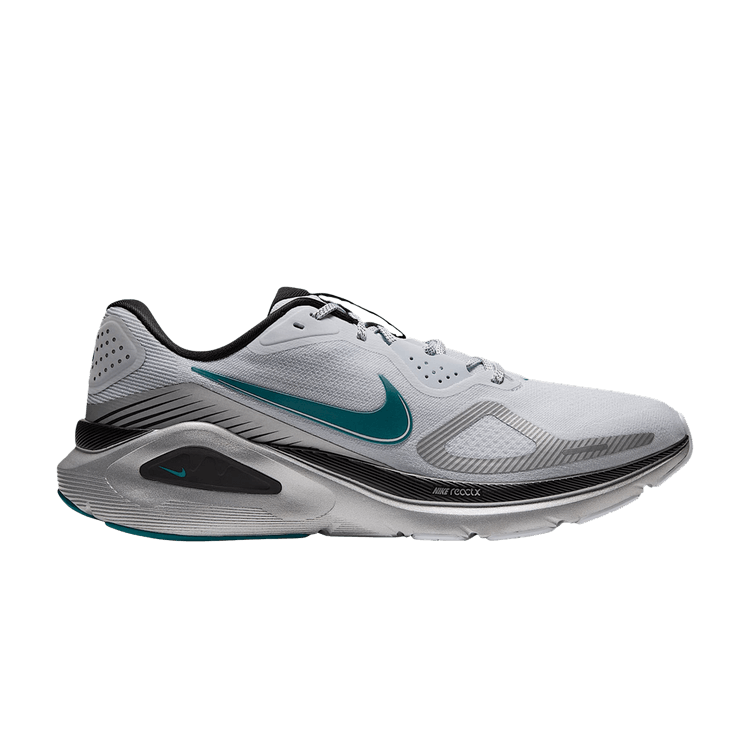 Nike Structure 26 Road 'Football Grey Black Metallic Silver Bright Spruce'
