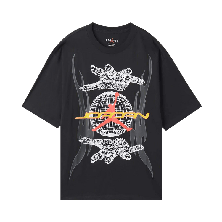 Air Jordan Graphic T-Shirt 'Off Noir/Infrared 23'