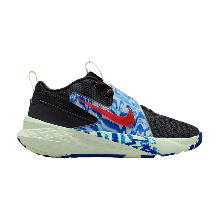 Nike Team Hustle D 12 GS 'Black Game Royal'