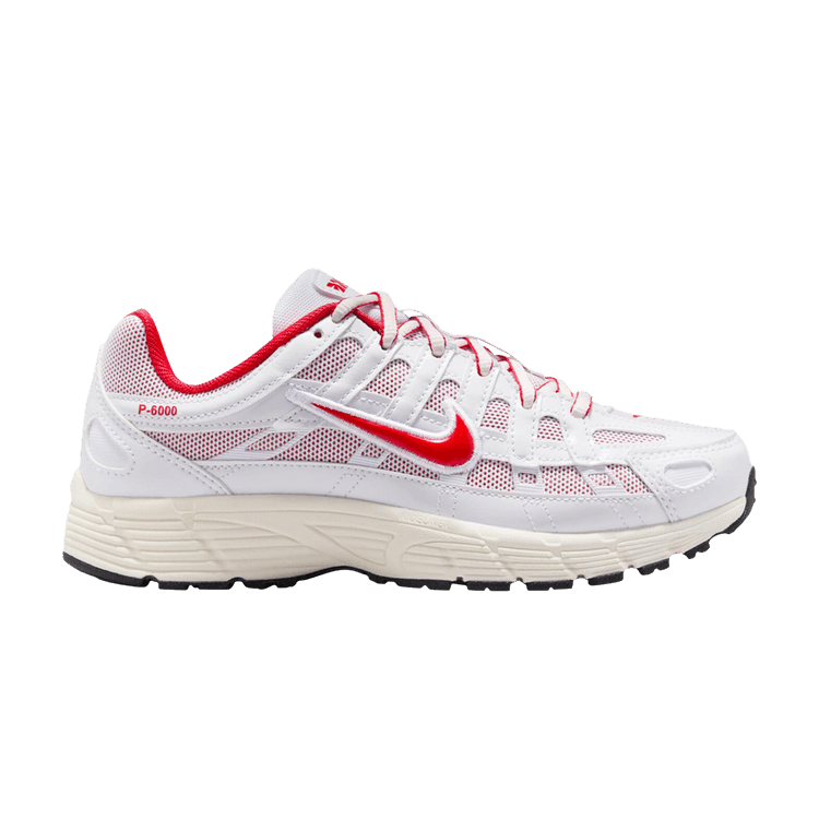 Nike P-6000 GS 'White University Red Sail'