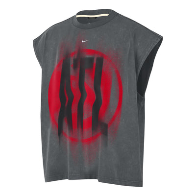 Nike Atlanta Hawks Standard Issue Sleeveless Top 'Iron Grey White'