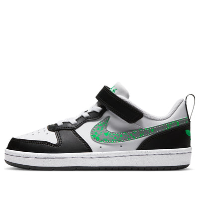 (PS) Nike Court Borough Low 'White Black Green Spark'