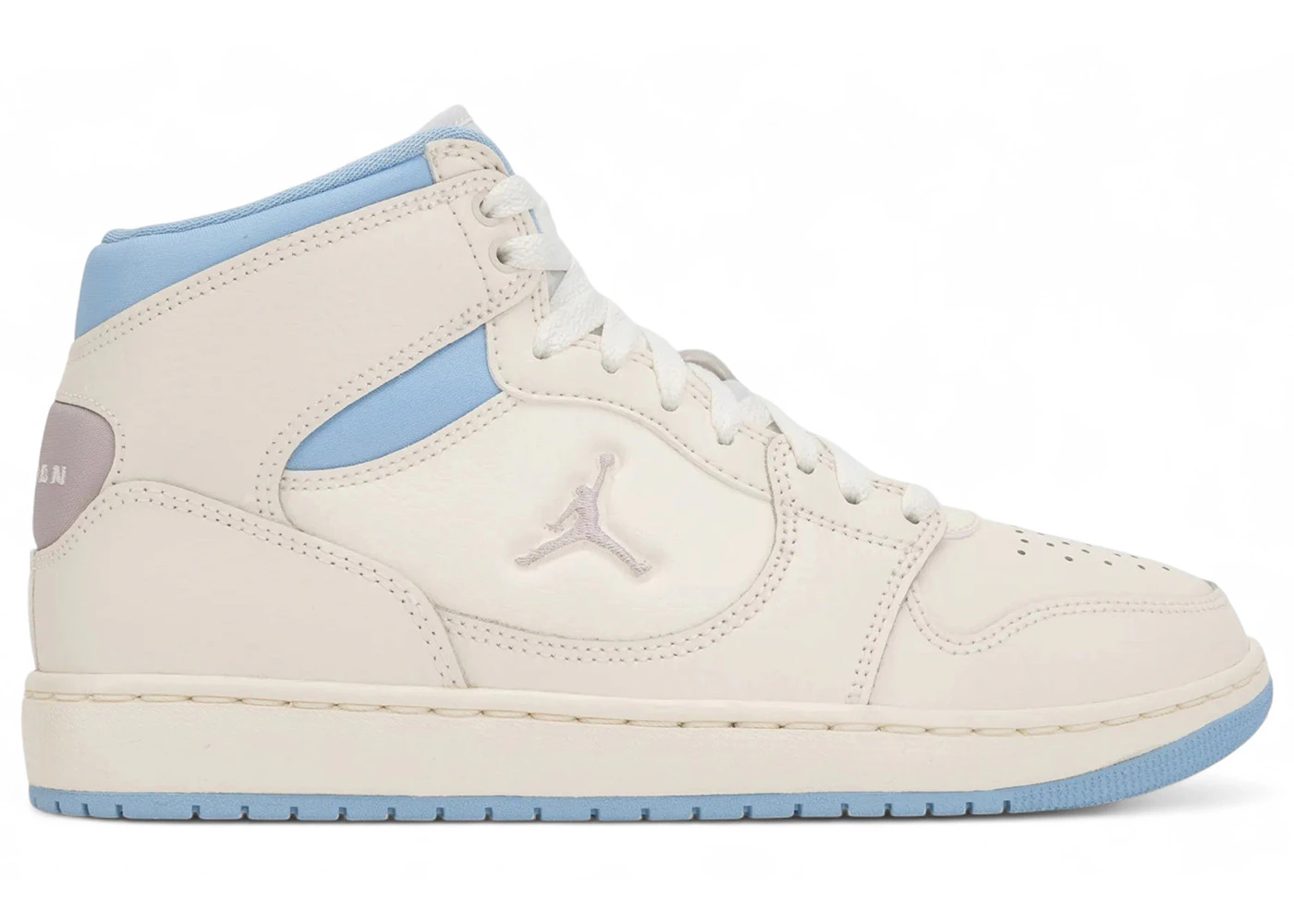 Jordan Court Connect Mid Pale Ivory Psychic Blue Particle Rose (Women's)