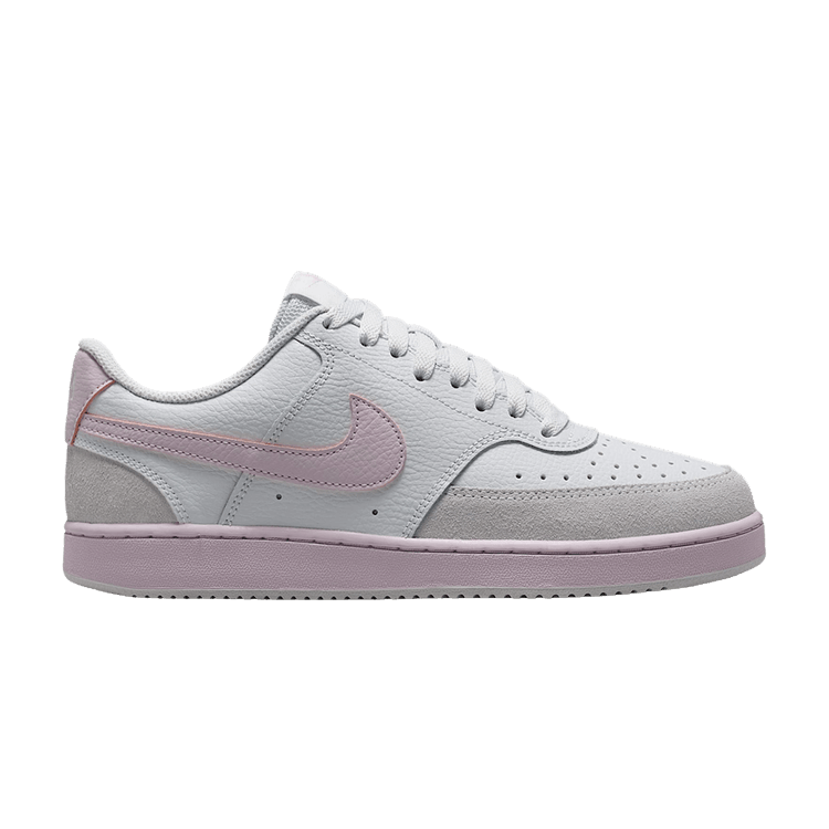 Nike Wmns Court Vision Low Suede 'Off White Bleached Lilac'