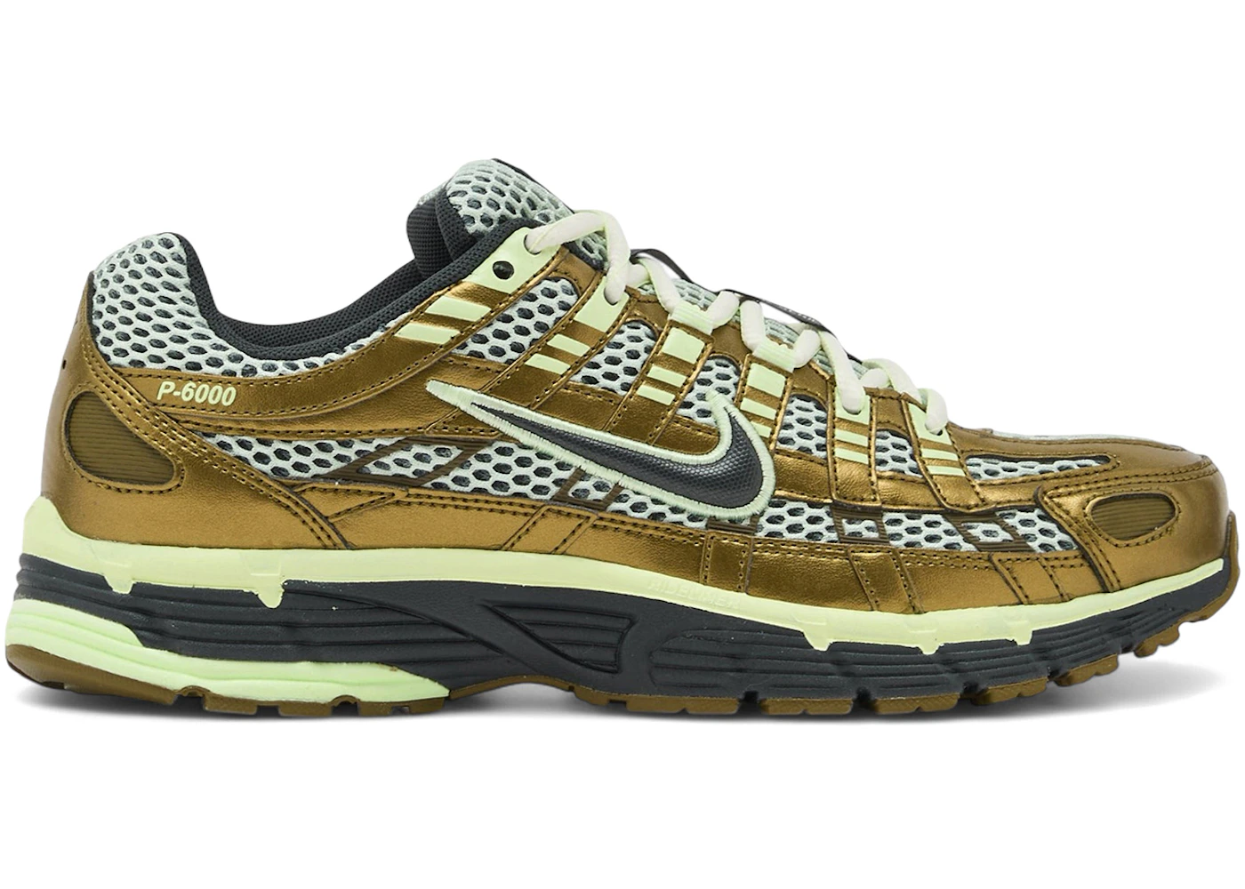Nike P-6000 SE Olive Flak Gold Metallic