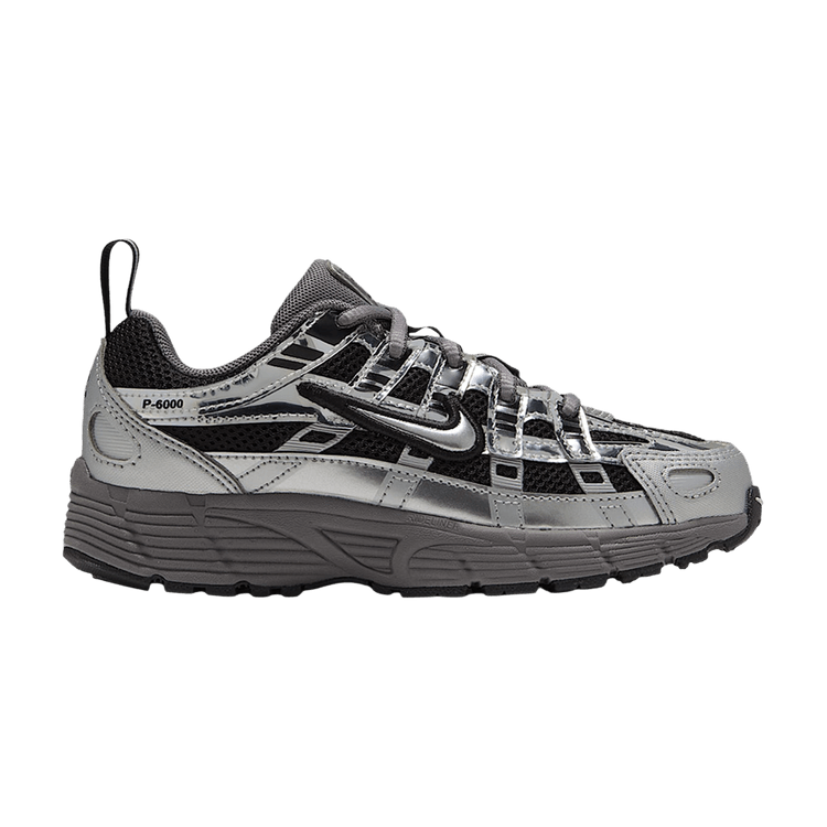 Nike P-6000 PS 'Black Pencil Point Dark Grey Metallic Silver'