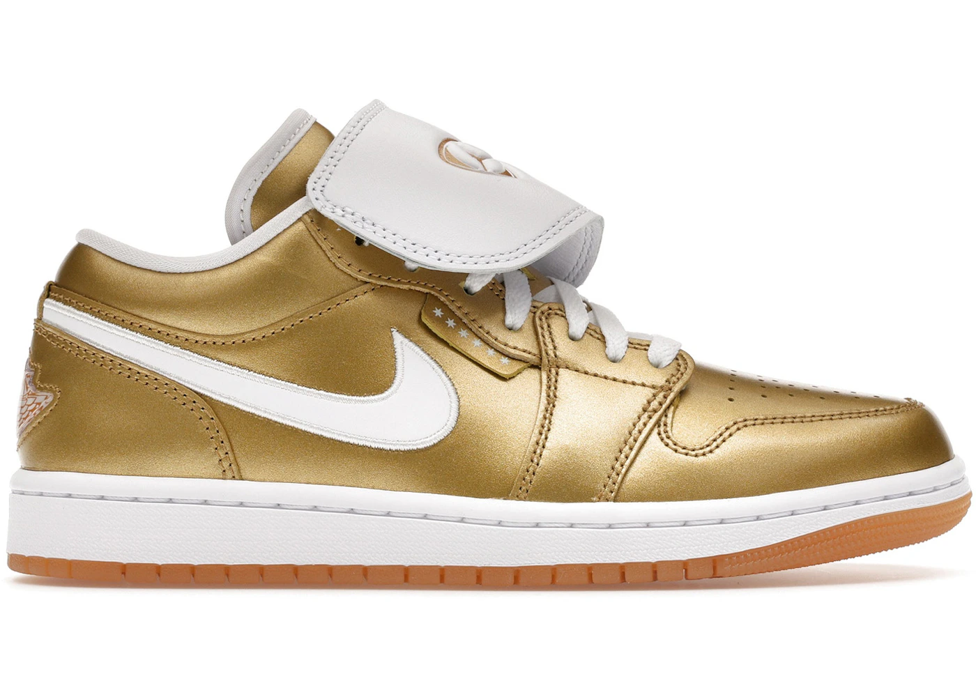 Jordan 1 Low Gold Tiempo (Women's)