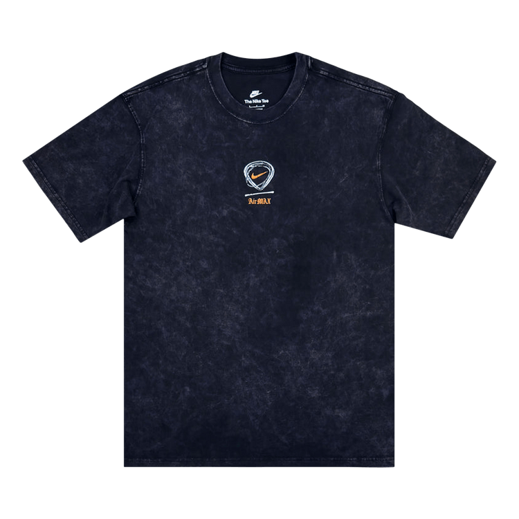 Nike NSW Tee 'Black/Bright Citrus'
