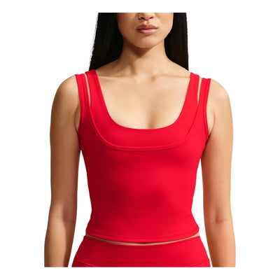 (WMNS) Nike x SKIMS Matte Double-Strap Scoop Tank Top 'University Red'