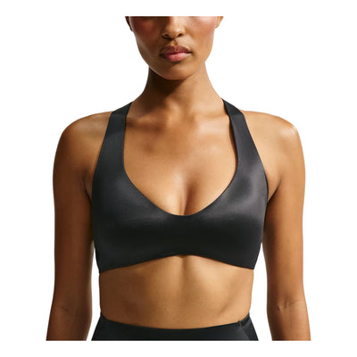 (WMNS) Nike SKIMS Stretch Knit Plunge Bra 'Obsidian'