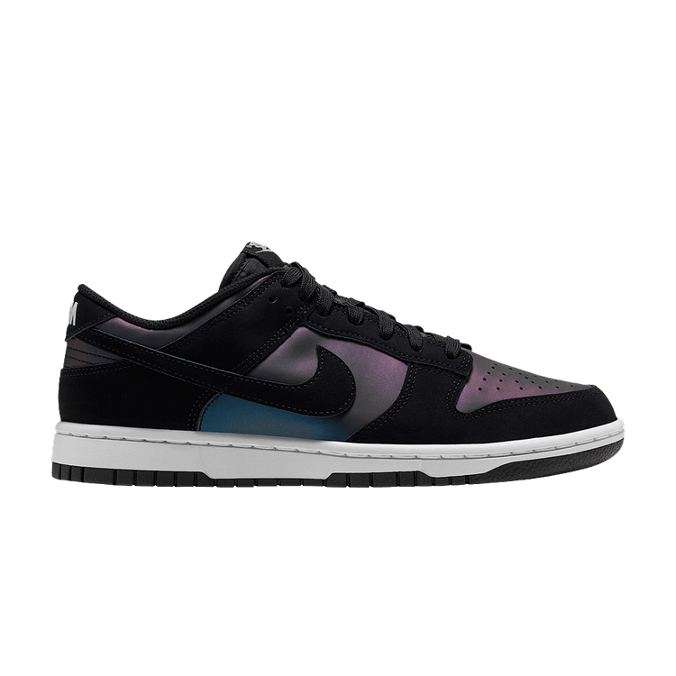 Nike Wmns Dunk Low SE Iridescent 'Black White Black'