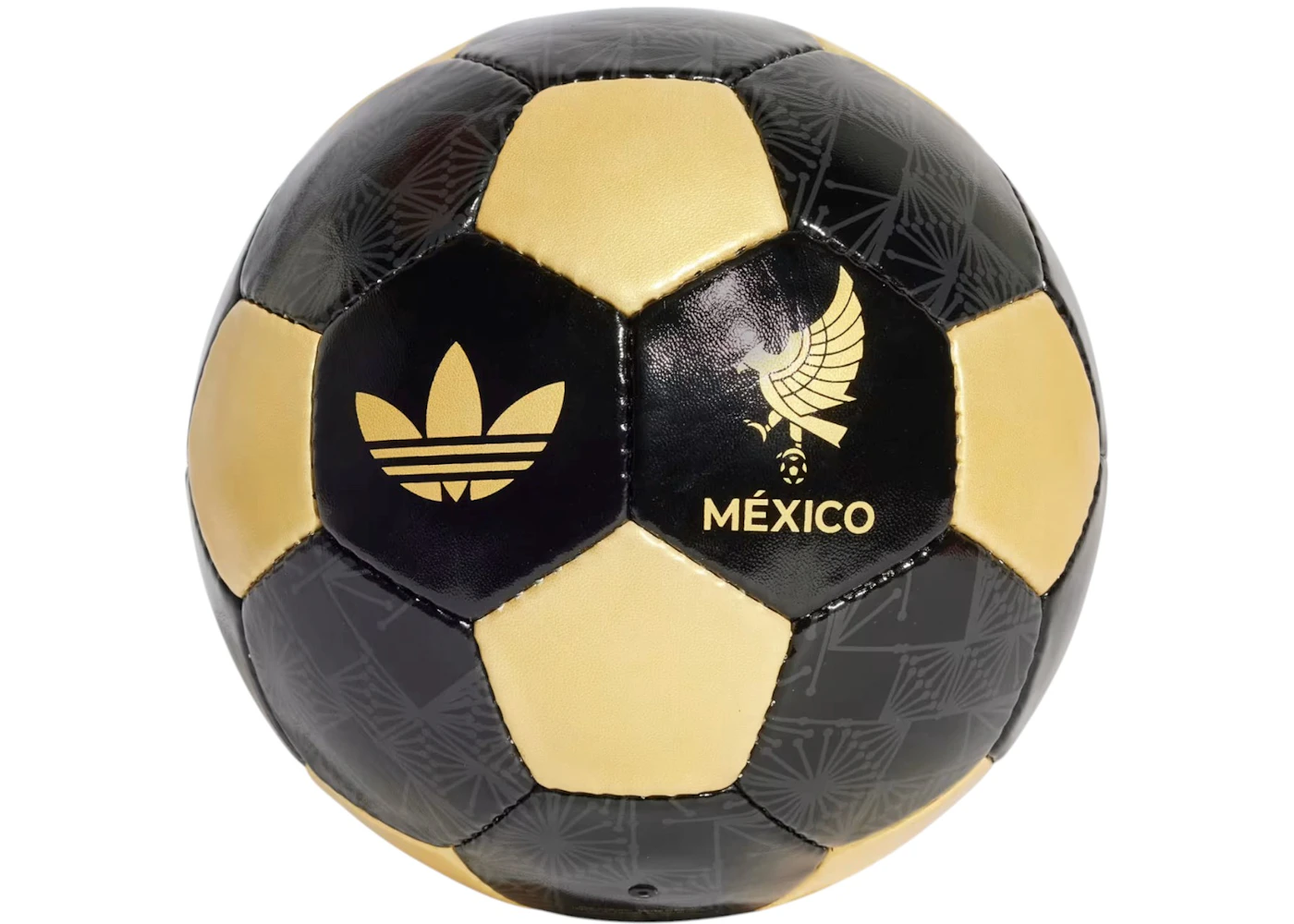 adidas Mexico Gold Kit Club Ball Black