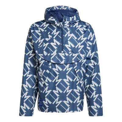 adidas Manchester United Seasonal Half-Zip Windbreaker Asia Sizing 'Night Indigo'