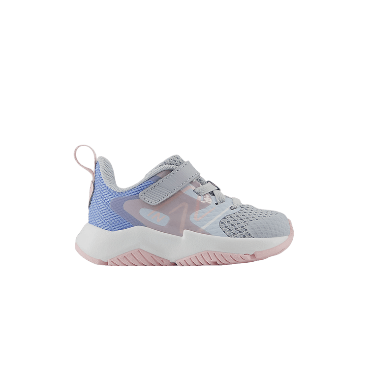 New Balance Rave Run v2 Bungee Lace Top Strap Toddler 'Bright Sky Rose Sugar'
