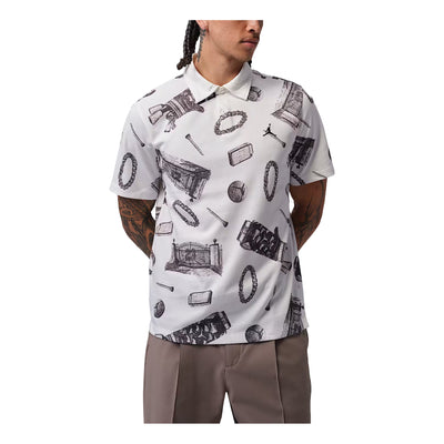 Jordan Dri-FIT Polo 'Sail Black'
