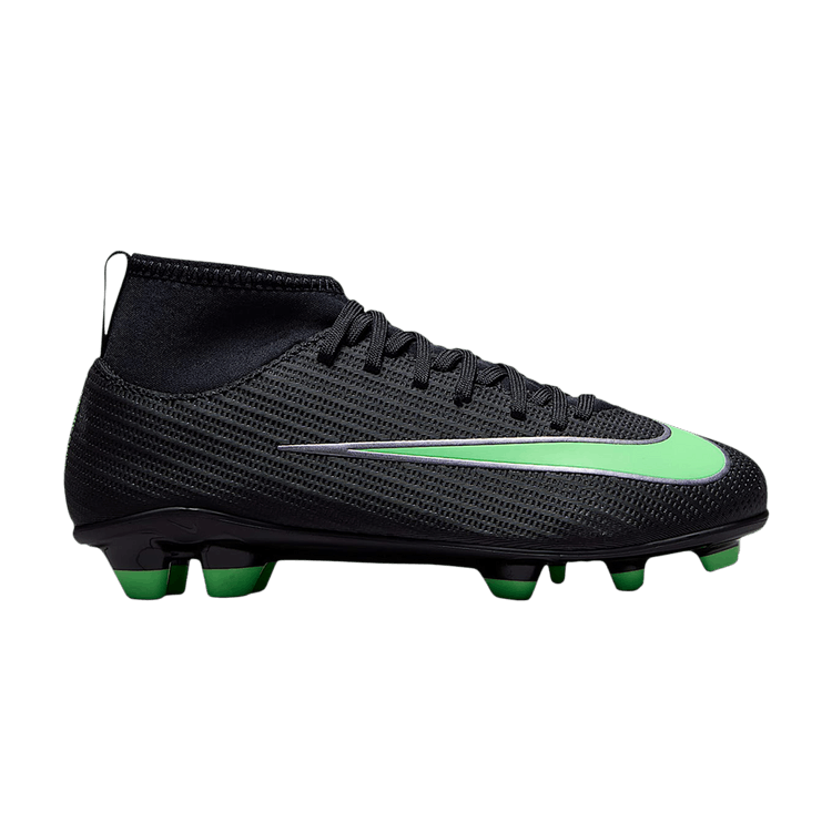 Nike Jr. Mercurial Superfly 11 Club MG PS 'Black Illusion Green'