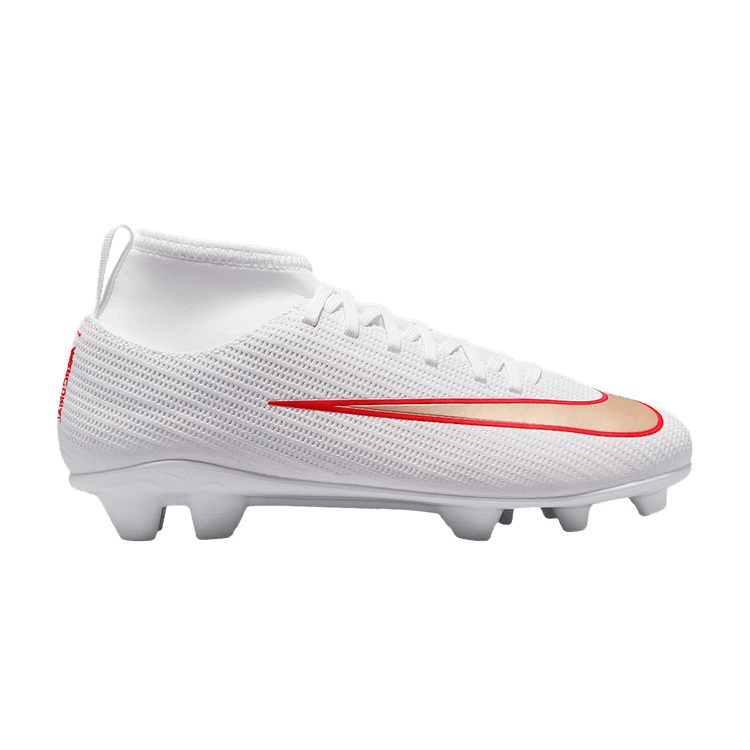 Nike Jr. Mercurial Superfly 11 Club MG High-Top PS 'White Bright Crimson Blur'