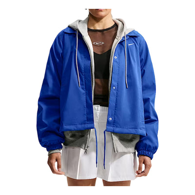 (WMNS) Nike Sportswear Loose Coaches Jacket 'Old Royal Sail'