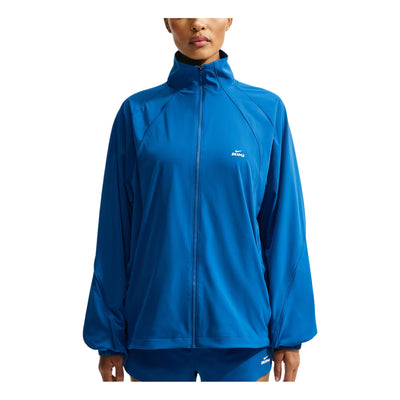 (WMNS) Nike x SKIMS Stretch Nylon Oversized Jacket 'Cobalt'