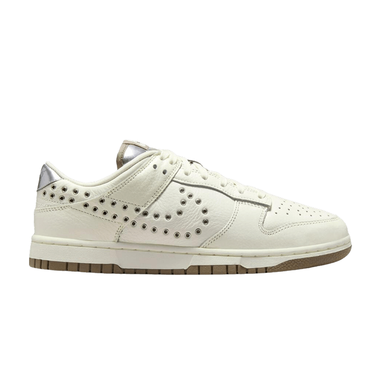 Nike Wmns Dunk Low 'Sail Metallic Silver Mink Brown'