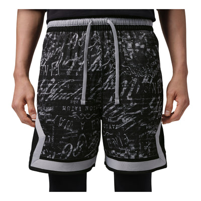 Air Jordan Tatum Sport Dri-FIT Diamond Shorts 'Black Light Smoke Grey Infrared 23'